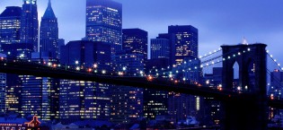Manhattan Skyline at Dusk